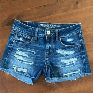 American Eagle Jean Shorts Size 4